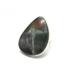 Кольцо с яшмой 30*39мм.