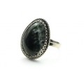 Кольцо серафинит "Капля" 15*21мм