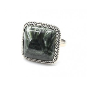 Кольцо серафинит 22*21мм