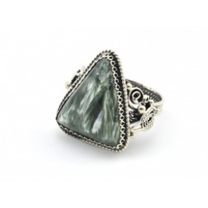 Кольцо серафинит 21*24мм