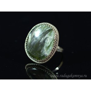 Кольцо серафинит, 22*26мм