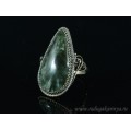Кольцо серафинит " Капля " 20*36мм