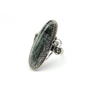 Кольцо серафинит 13*35мм