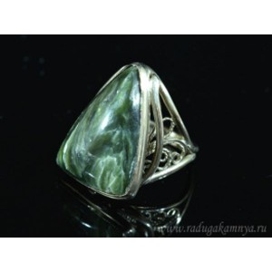 Кольцо серафинит 20*26мм
