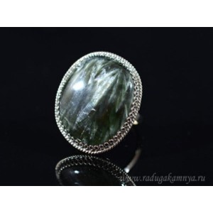 Кольцо серафинит, 24*29мм