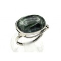 Кольцо серафинит 23*18мм.