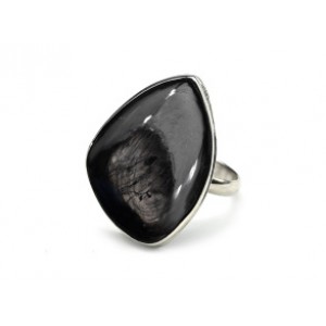 Кольцо гиперстен "Грация" 18*24мм.