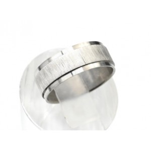 Кольцо "классическое" цвет серебристый (иск.)