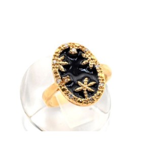 Кольцо "Сказка" с эмалью,  (иск.)