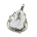 Кулон с агатом бразильским 30*35мм