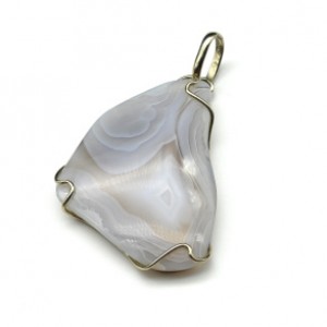 Кулон агат бразильский 29*39мм.