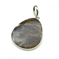 Кулон агат моховой "Капля " 32*38мм.