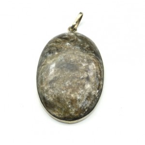 Кулон слюдит "Овал" 33*46мм.