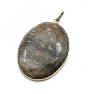 Кулон слюдит " Овал " 36*49мм.