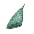 Кулон амазонит "Грация" 25*55мм.
