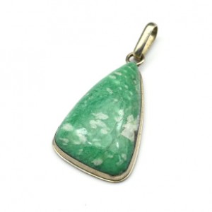 Кулон амазонит " Грация " 19*30мм
