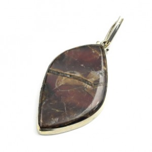 Кулон аммонит " Русалка " 27*47мм.