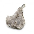 Кулон горный хрусталь 34*43мм.