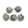Кулон сердечко из лабрадорита 15*15мм Кулон сердечко из лабрадорита 15*15мм