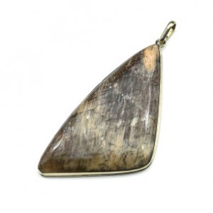 Кулон солнечный камень "Грация" 33*63мм.