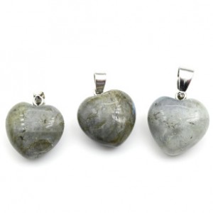 Кулон Сердце 20*20мм из лабрадорита Кулон Сердце 20*20мм из лабрадорита