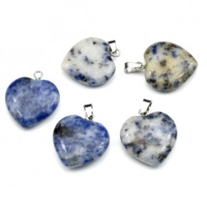 Кулон в виде сердца 20*20мм из лазурита Кулон в виде сердца 20*20мм из лазурита