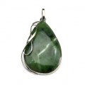 Кулон нефрит 31*44мм.