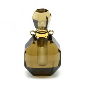 Парфюмерный флакон-кулон из раухтопаза 20*15*37мм (иск.) Парфюмерный флакон-кулон из раухтопаза 20*15*37мм (иск.)