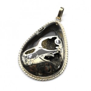 Кулон симбирцит 36*54мм.