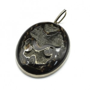 Кулон симбирцит " Овал " 38*50мм.