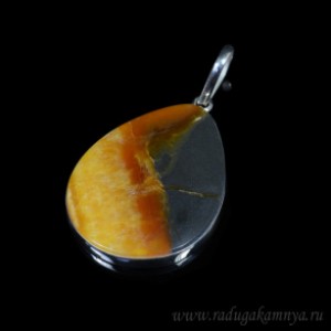 Кулон из симбирцита 30*40мм. Кулон из симбирцита 30*40мм.