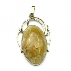 Кулон флюорит 30*43мм.