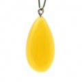 Кулон из янтаря капелька 16*32мм медово-молочный (иск.) Кулон из янтаря капелька 16*32мм медово-молочный (иск.)