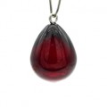 Кулон в виде капли 16*20мм из янтаря цвет вишня (иск.) Кулон в виде капли 16*20мм из янтаря цвет вишня (иск.)