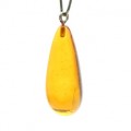 Кулон из янтаря капелька 14*35мм цвет светло-коньячный (иск.) Кулон из янтаря капелька 14*35мм цвет светло-коньячный (иск.)