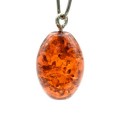 Кулон янтарный овал 13*19мм цвет коньячный (иск.) Кулон янтарный овал 13*19мм цвет коньячный (иск.)