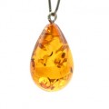 Кулон капля из янтаря 16*25мм цвет светло-коньячный (иск.) Кулон капля из янтаря 16*25мм цвет светло-коньячный (иск.)