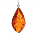 Кулон женский из янтаря капля с гранью 20*35мм цвет коньячный (иск.) Кулон женский из янтаря капля с гранью 20*35мм цвет коньячный (иск.)