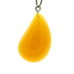 Кулон из янтаря "слеза" 20*30мм цвет карамельно-медовый (иск.) Кулон из янтаря "слеза" 20*30мм цвет карамельно-медовый (иск.)