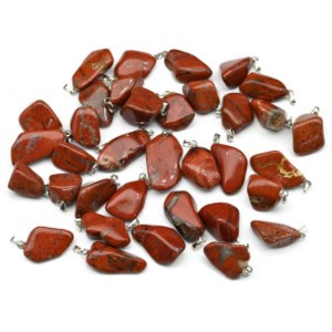 Кулон из яшмы брекчиевой 15*20мм, (MA)