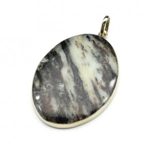 Кулон астрофиллит "Овал" 37*49мм.