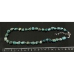 Бусы из хризоколлы, галтовка