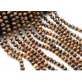 Бусины из агата тибетского шарик 8мм, 37см, 47 бусин.
