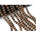 Бусины из агата тибетского шарик 10мм, 34см, 35 бусин.
