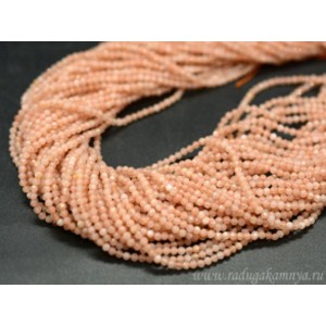 Бусины из авантюрина шарик гр.2мм, 38см, 204 бусин