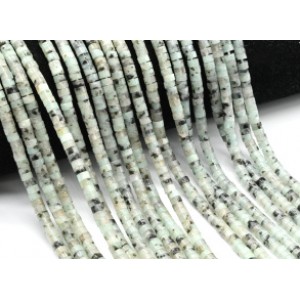 Бусины из кварца диски 4мм цвет амазонит, 37см, 150 бусин