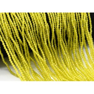 Бусины из кальцита тонированного шарик гр.2мм цвет оливковый, 37см, 173 бусины Бусины из кальцита тонированного шарик гр.2мм цвет оливковый, 37см, 173 бусины