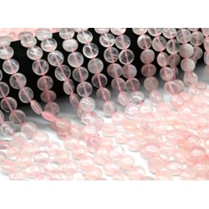 Бусины из розового кварца круг 12мм, 40см, 33 бусины Бусины из розового кварца круг 12мм, 40см, 33 бусины