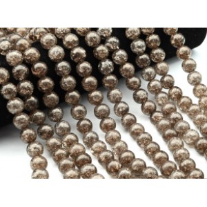 Бусины из сахарного кварца тонированного шарик 12мм цвет шоколадный, 38см, 33 бусины (иск.) Бусины из сахарного кварца тонированного шарик 12мм цвет шоколадный, 38см, 33 бусины (иск.)