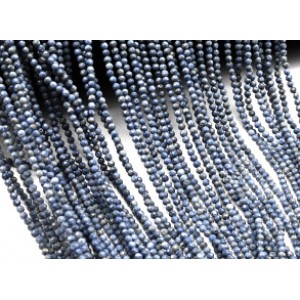 Бусины из коралла голубого шарик гр.2,5мм, 39см, 166 бусин Бусины из коралла голубого шарик гр.2,5мм, 39см, 166 бусин